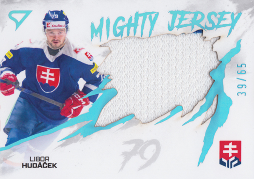 Hudáček Libor 2026 Hokejové Slovensko Mighty Jersey Blue #MJS-LH