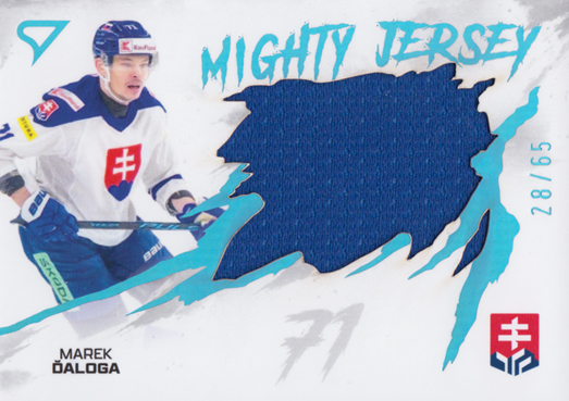 Ďaloga Marek 2026 Hokejové Slovensko Mighty Jersey Blue #MJS-MD