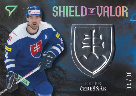 Čerešňák Peter 2026 Hokejové Slovensko Shield of Valor Silver #SV-PC