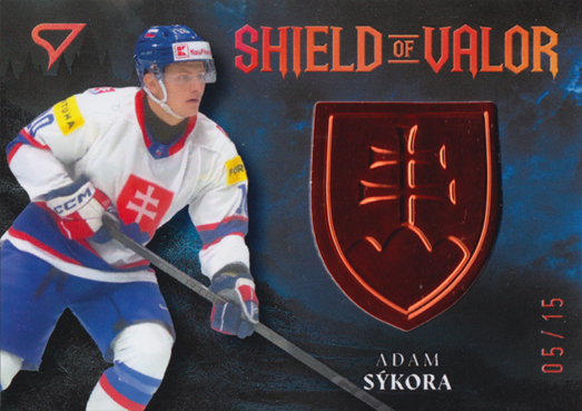 Sýkora Adam 2026 Hokejové Slovensko Shield of Valor Bronze #SV-AS