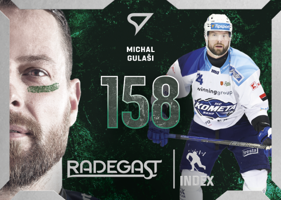 Gulaši Michal 25-26 Tipsport Extraliga Play Off Radegast Index #RI-01