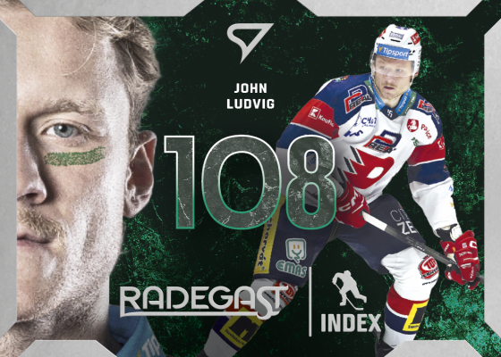 Ludvig John 25-26 Tipsport Extraliga Play Off Radegast Index #RI-04