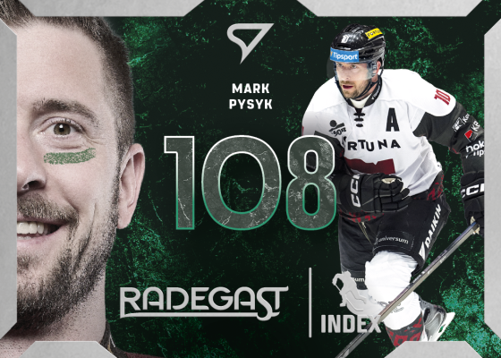 Pysyk Mark 25-26 Tipsport Extraliga Play Off Radegast Index #RI-05