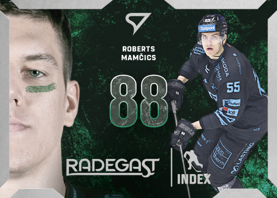 Mamčics Roberts 25-26 Tipsport Extraliga Play Off Radegast Index #RI-07