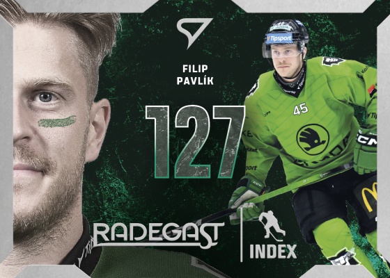 Pavlík Filip 25-26 Tipsport Extraliga Play Off Radegast Index #RI-09
