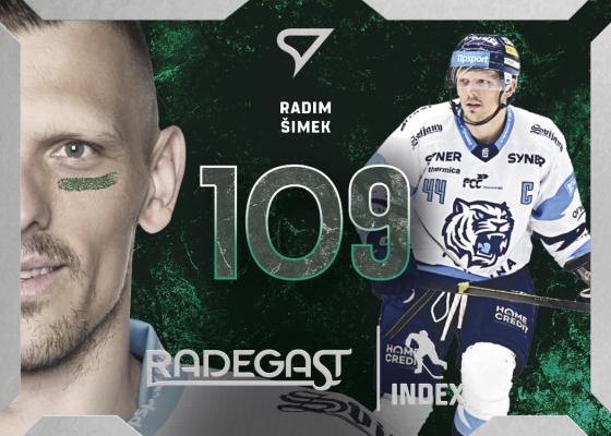 Šimek Radim 25-26 Tipsport Extraliga Play Off Radegast Index #RI-15