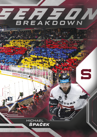 Špaček Michael 25-26 Tipsport Extraliga Play Off Season Breakdown #SB-09