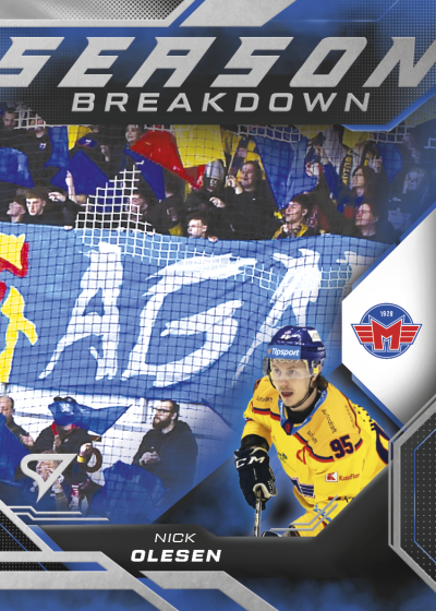 Olesen Nick 25-26 Tipsport Extraliga Play Off Season Breakdown #SB-18