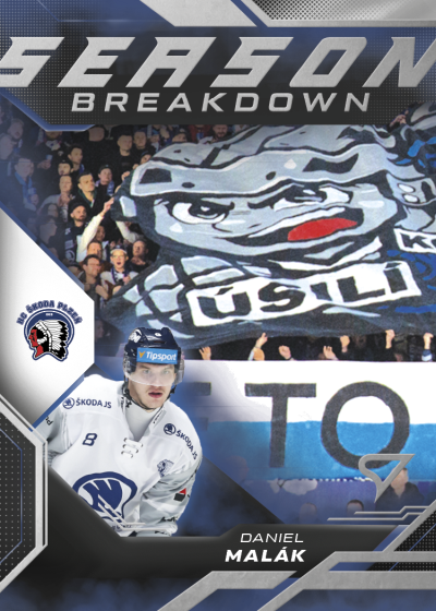 Malák Daniel 25-26 Tipsport Extraliga Play Off Season Breakdown #SB-28