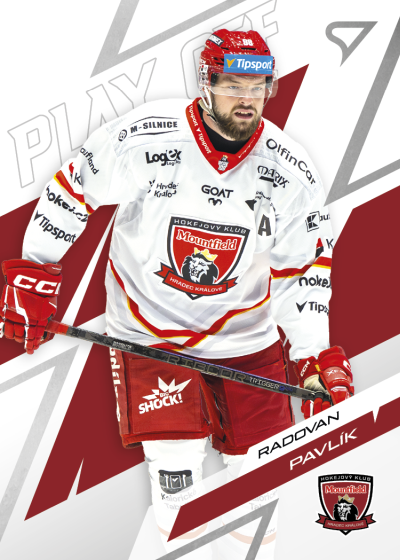 Pavlík Radovan 25-26 Tipsport Extraliga Play Off Base Set #23
