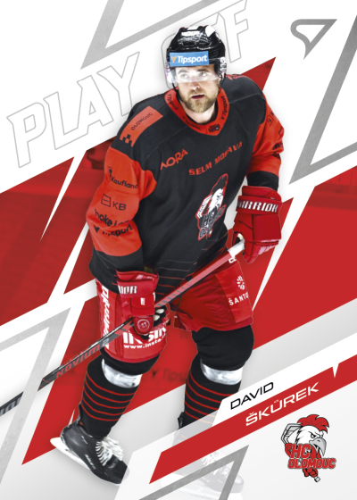 Škůrek David 25-26 Tipsport Extraliga Play Off Base Set #69