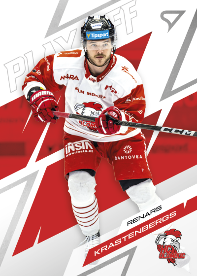 Krastenbergs Renārs 25-26 Tipsport Extraliga Play Off Base Set #71