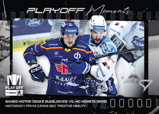 České Budějovice-Kometa Brno 25-26 Tipsport Extraliga Play Off Moments #PM-02