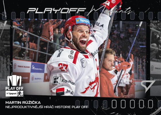 Růžička Martin 25-26 Tipsport Extraliga Play Off Moments #PM-05