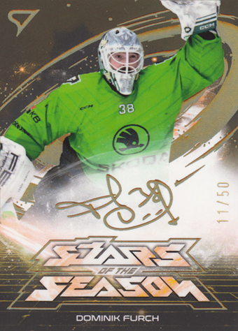Furch Dominik 25-26 Tipsport Extraliga Play Off Stars of the Season Golden Script #SS-19