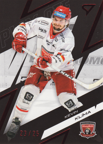 Klíma Kevin 25-26 Tipsport Extraliga Play Off Base Set Red #22