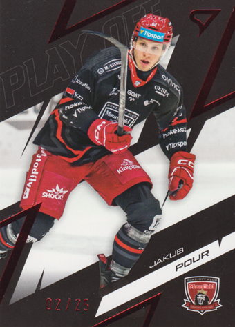 Pour Jakub 25-26 Tipsport Extraliga Play Off Base Set Red #24