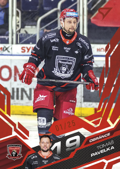 Pavelka Tomáš 25-26 Tipsport Extraliga Red #380