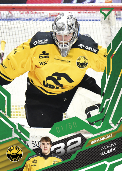 Kubík Adam 25-26 Tipsport Extraliga Green #399