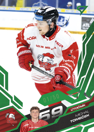 Tomeček Michal 25-26 Tipsport Extraliga Green #422
