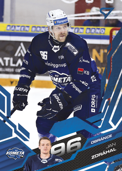Zdráhal Jan 25-26 Tipsport Extraliga Blue #361