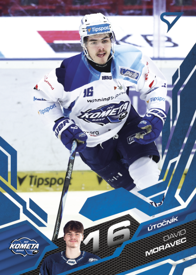 Moravec David 25-26 Tipsport Extraliga Blue #363