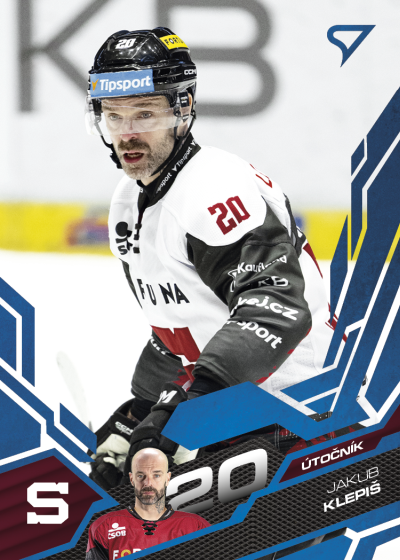 Klepiš Jakub 25-26 Tipsport Extraliga Blue #375