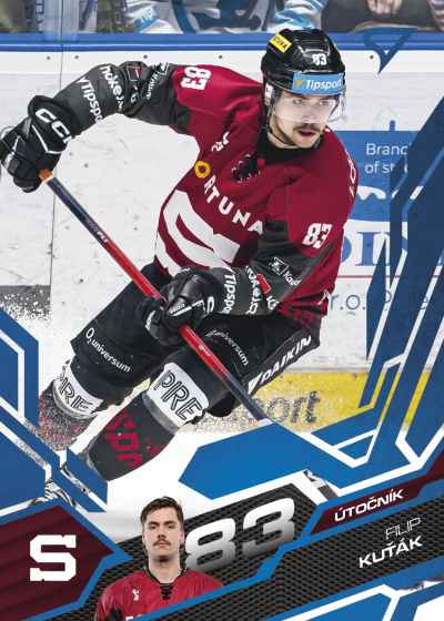 Kuťák Filip 25-26 Tipsport Extraliga Blue #376