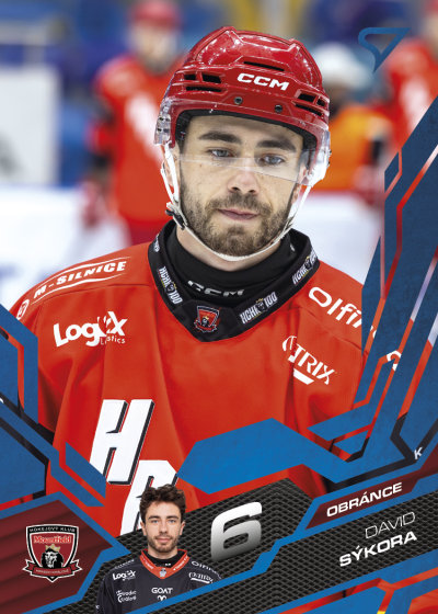 Sýkora David 25-26 Tipsport Extraliga Blue #381