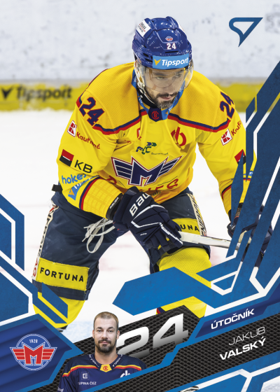 Valský Jakub 25-26 Tipsport Extraliga Blue #390