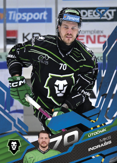 Indrašis Miks 25-26 Tipsport Extraliga Blue #393
