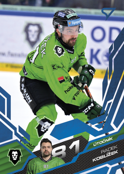 Koblížek Radek 25-26 Tipsport Extraliga Blue #394