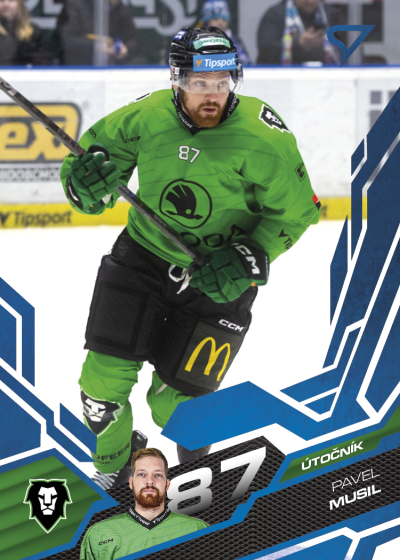Musil Pavel 25-26 Tipsport Extraliga Blue #395