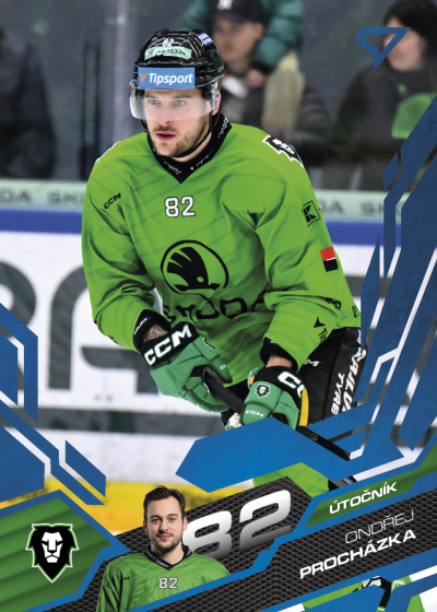 Procházka Ondřej 25-26 Tipsport Extraliga Blue #396