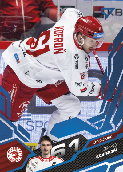 Kofroň David 25-26 Tipsport Extraliga Blue #398