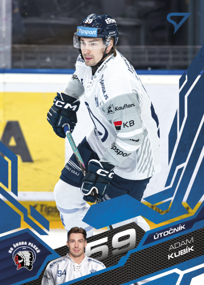Kubík Adam 25-26 Tipsport Extraliga Blue #406