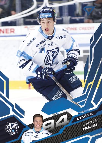 Hujer Jakub 25-26 Tipsport Extraliga Blue #411