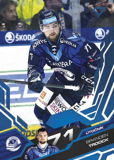 Troock Branden 25-26 Tipsport Extraliga Blue #418