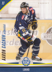 Gagnon Aaron 15-16 Cardset #102