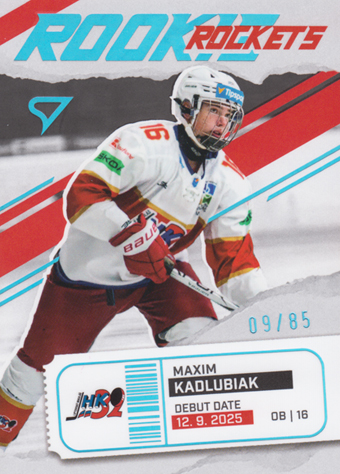 Kadlubiak Maxim 25-26 Tipsport Liga Rookie Rockets Blue #RR-26