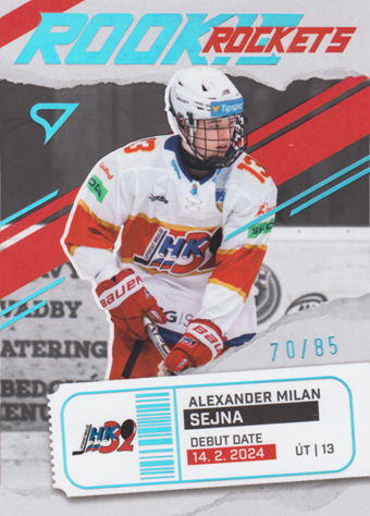 Sejna Alexander Milan 25-26 Tipsport Liga Rookie Rockets Blue #RR-27