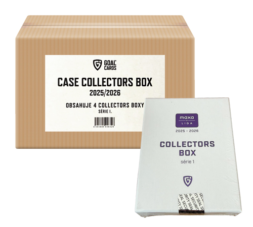 2025-26 GOAL Cards Maxa liga I. Collectors case