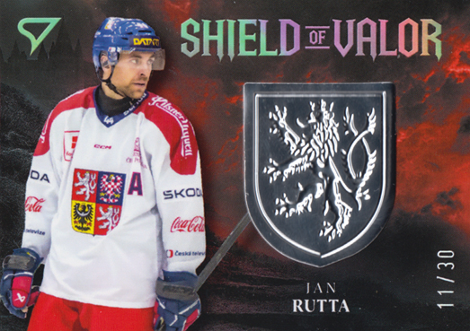 Rutta Jan 2026 Hokejové Česko Shield of Valor Silver #SV-JR