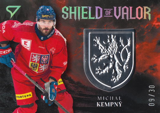 Kempný Michal 2026 Hokejové Česko Shield of Valor Silver #SV-MK