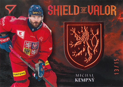 Kempný Michal 2026 Hokejové Česko Shield of Valor Bronze #SV-MK