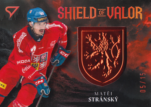 Stránský Matěj 2026 Hokejové Česko Shield of Valor Bronze #SV-MS