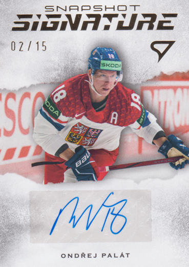 Palát Ondřej 2026 Hokejové Česko Snapshot Signature Gold #SS2-OP
