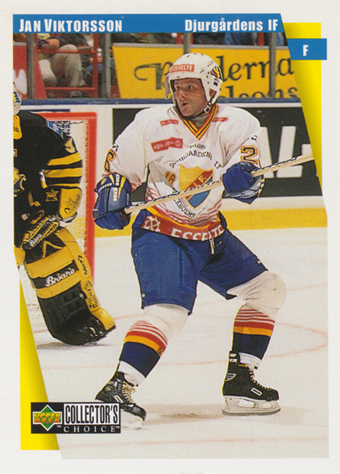 Viktorsson Jan 97-98 UD Choice Swedish Hockey #48