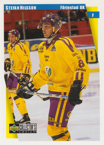 Nilsson Stefan 97-98 UD Choice Swedish Hockey #58