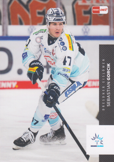 Gorčík Sebastian 25-26 Playercards DEL #93